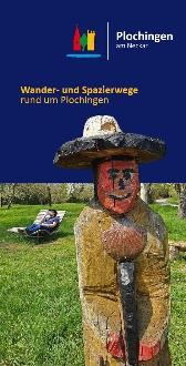 Ansicht des Informationsflyers zum Thema "Wander- und Spazierwege rund um Plochingen"
