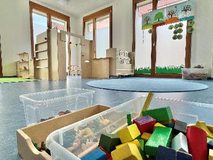 Foto: Michael Mikolajczak Spiel- und Bewegungsbereich im Innenbereich