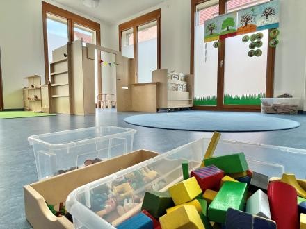 Foto: Michael Mikolajczak Spiel- und Bewegungsbereich im Innenbereich