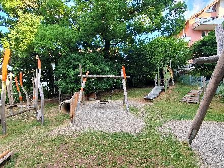 Foto: Kinderhaus am Johanniterpark Garten/Ü3-Bereich des Kinderhaus am Johanniterpark