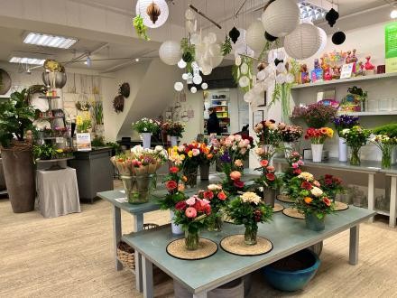 Foto: Michael Mikolajczak Der Blumenladen von Blumen Binder von Innen