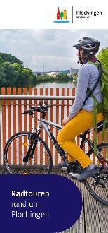 Ansicht des Informationsflyers zum Thema "Radtouren rund um Plochingen"
