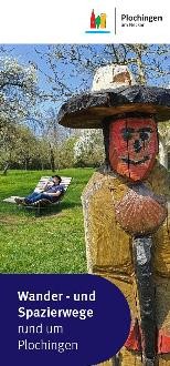 Ansicht des Informationsflyers zum Thema "Wander- und Spazierwege rund um Plochingen"