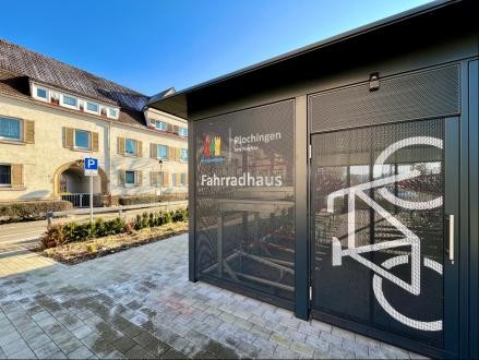 Das Fahrradhaus in der Eisenbahnstraße in unmittelbarer Bahnhofsnähe.