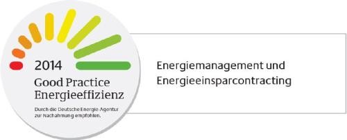Label "Good Practice Energieeffizienz" Auszeichnung "Kommune mit ausgezeichnetem Energiemanagament"