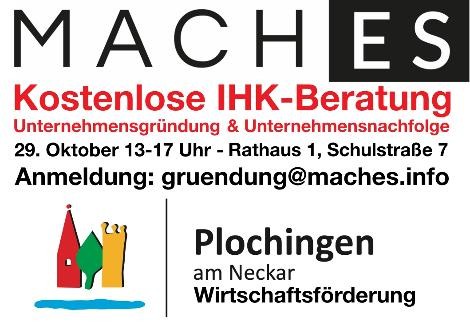 Mach Es- Flyer mit Informationen zu den Sprechtagen der IHK